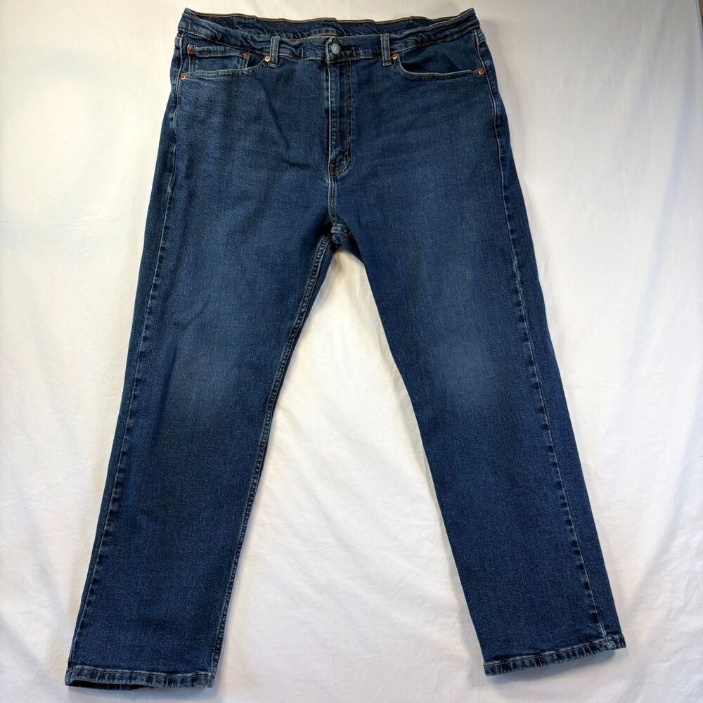 Levi's 505 Regular Fit Jeans Men's 40x30 Medium Indigo Straight Leg Denim EUC